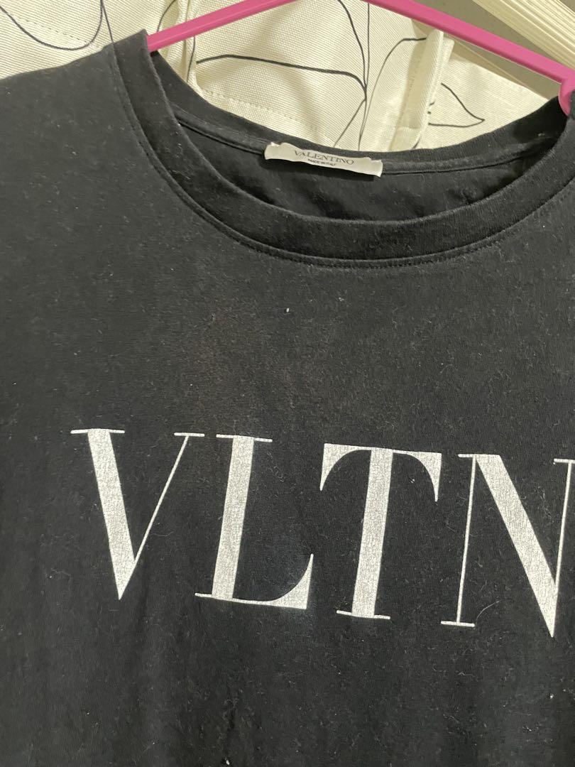 専用　　VALENTINO ブラック Tシャツ XS VALENTINO(ヴァレンティノ) / Tシャツ/XS/コットン/BLK/無地