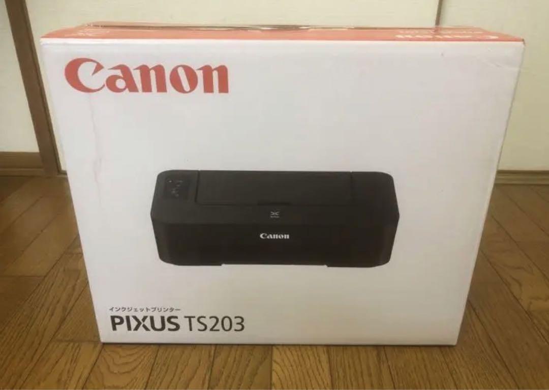 CANON プリンター 本台メーカー保証付 TS203 インク欠品