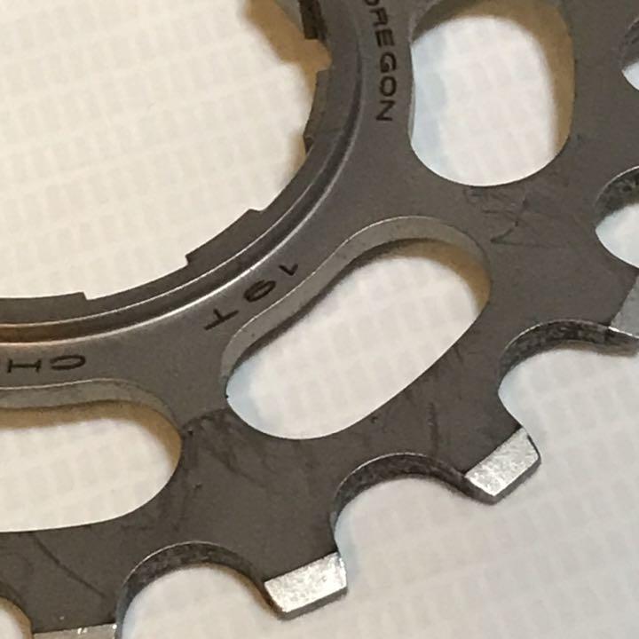 クリスキング コグ 19t ss シングル カセットスプロケット 廃番