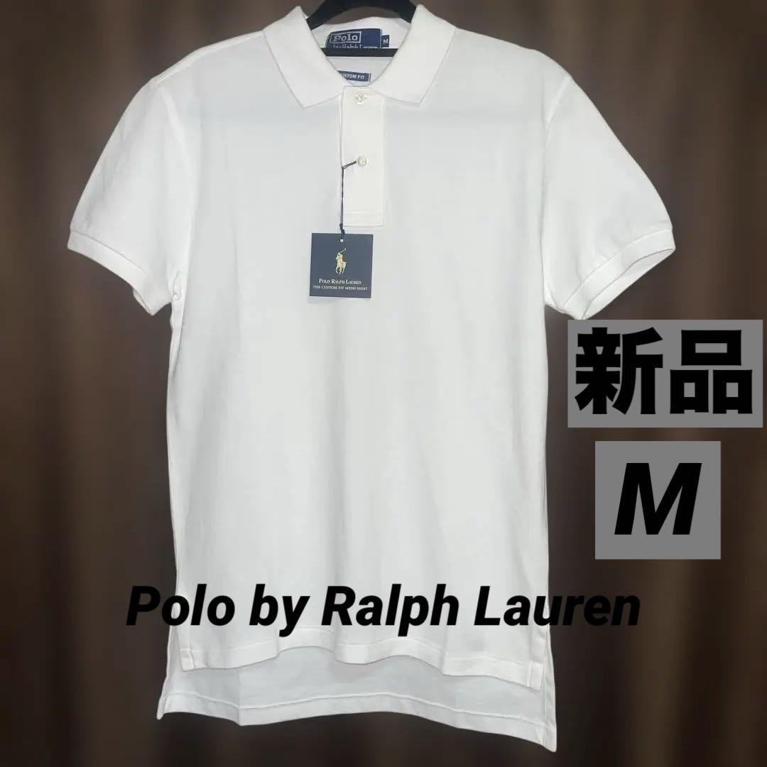 新品タグ付 Polo by Ralph Lauren ホワイト ポロシャツ M - メルカリ