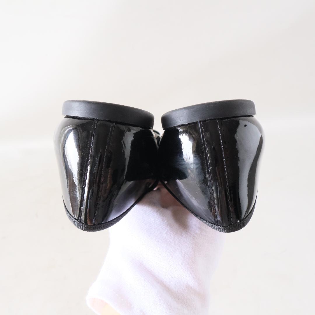 美品レペット　バレエシューズ　ブリジット　黒　39.5/25cm