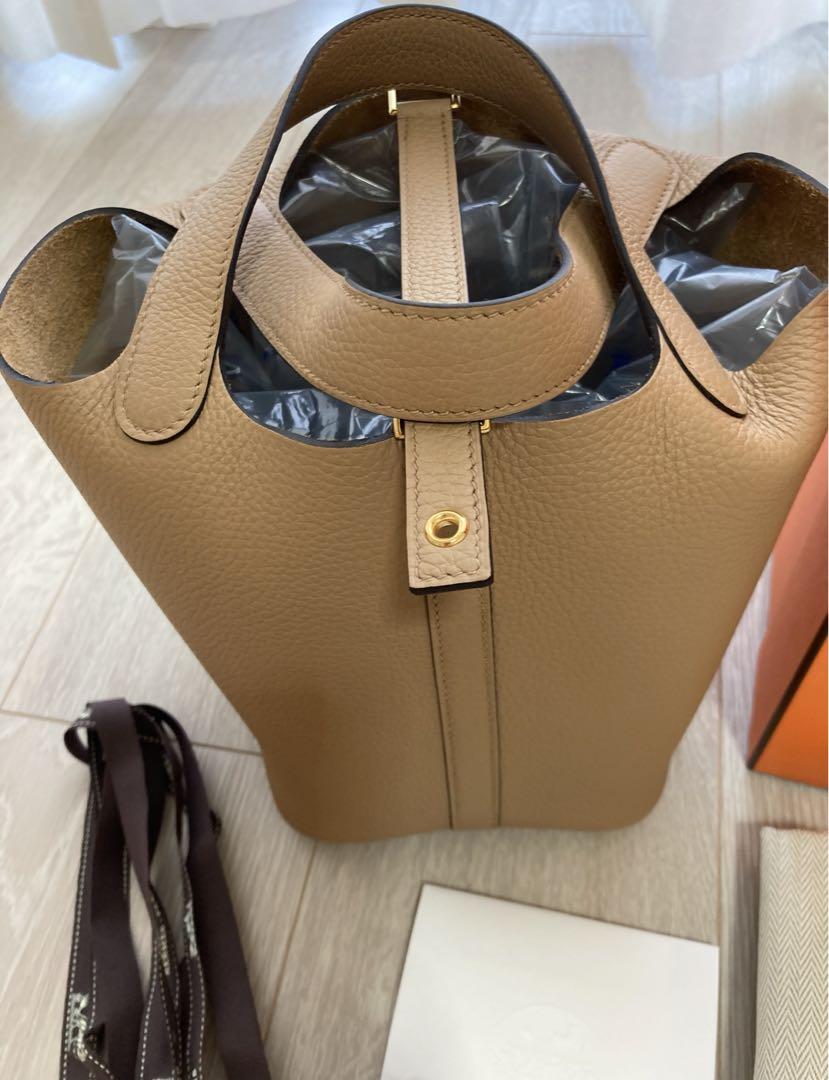 【手元に在庫あり】エルメス ピコタンロックPM チャイ エルメス(HERMES)ピコタンロックPM チャイ トートバッグ