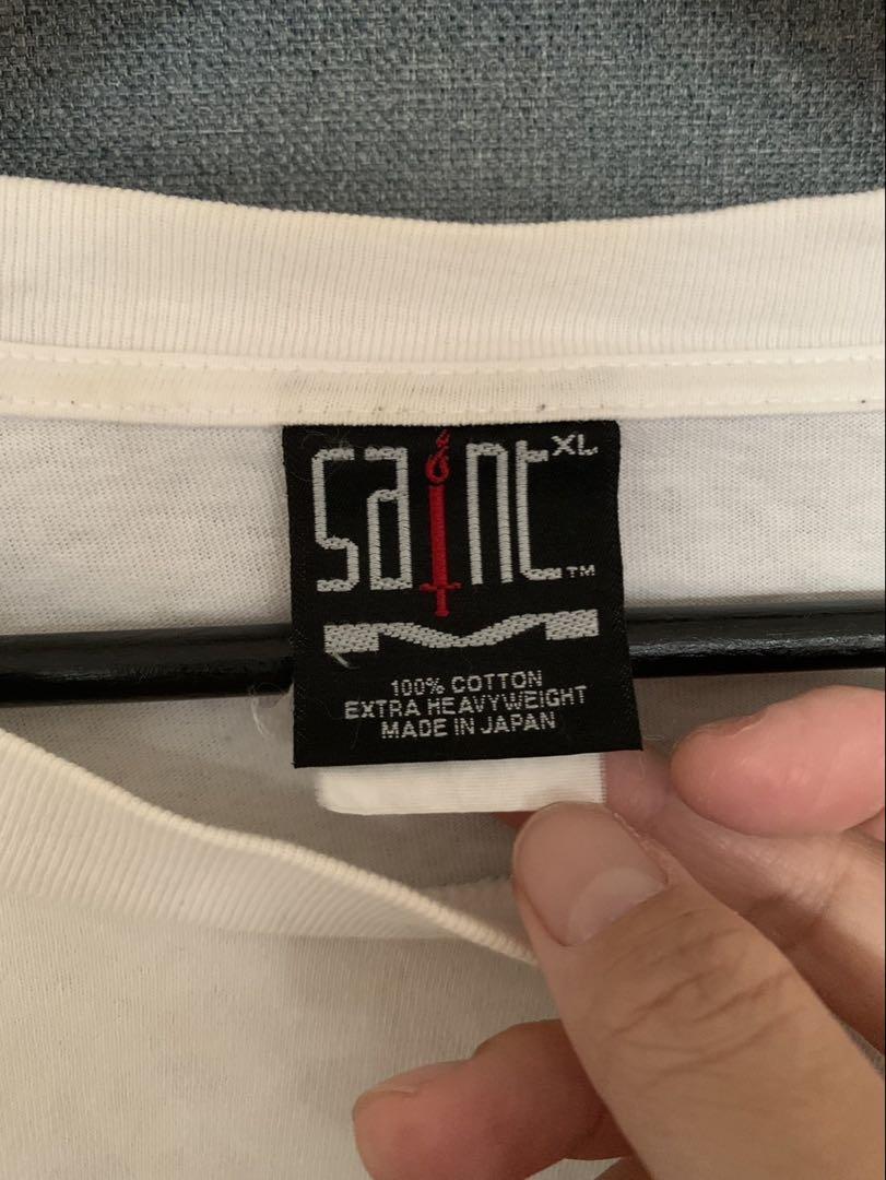 SAINT Mxxxxxx セントマイケル ホワイト ロンT 'SIN'