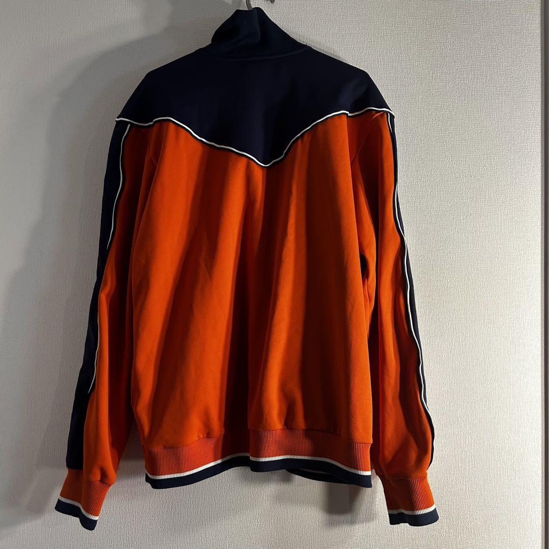 【00s】Nikeトラックジャケット　XLサイズ　オレンジ　ネイビー
