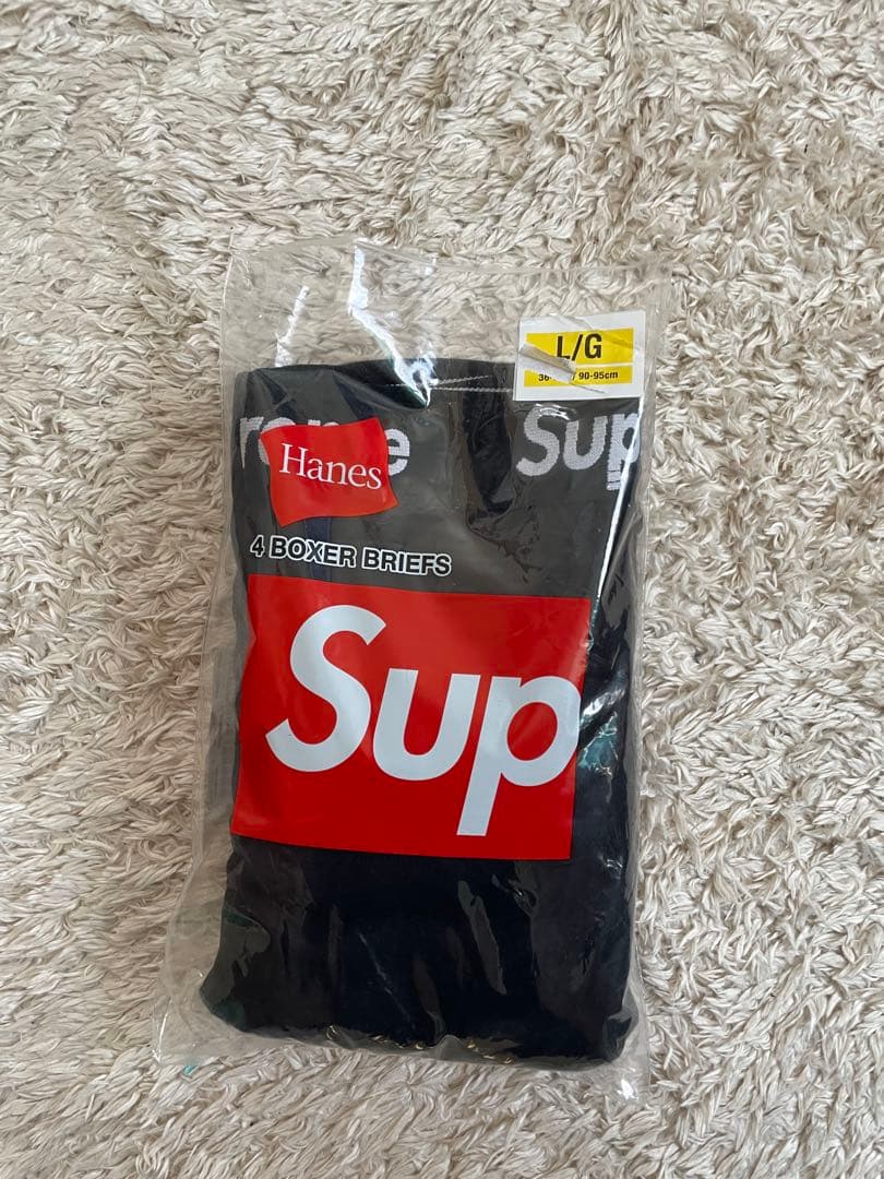 Hanes supreme ボクサーパンツ 3枚入り L/G