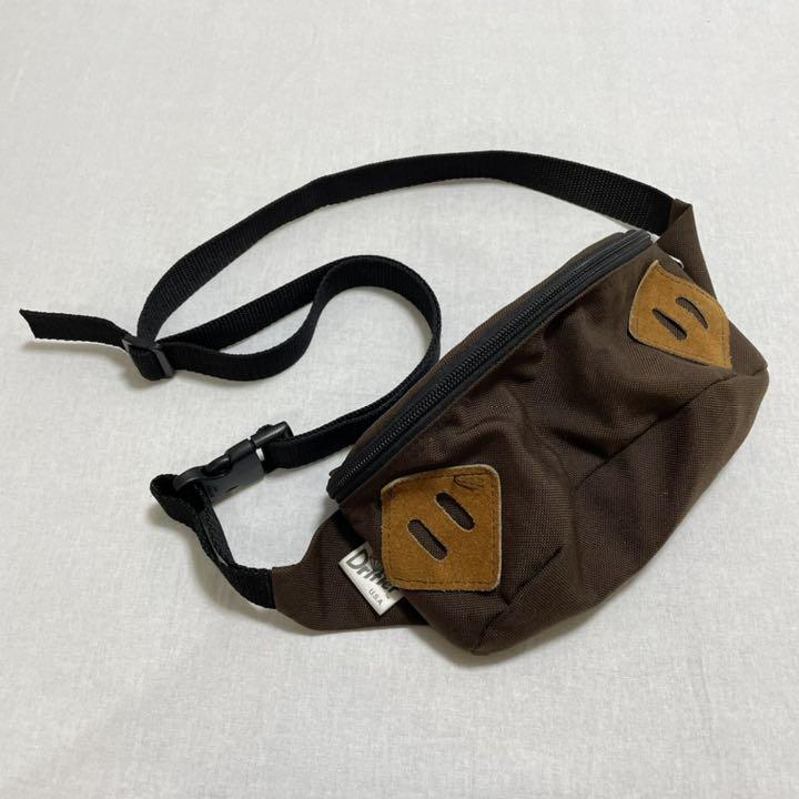 Drifter ドリフター ボディバッグ ウエストバッグ ブラウン USA製
