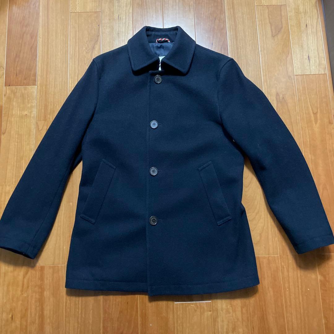 マッキントッシュ ネイビー ウール混合 ピーコート サイズ 38M MACKINTOSH PHILOSOPHY