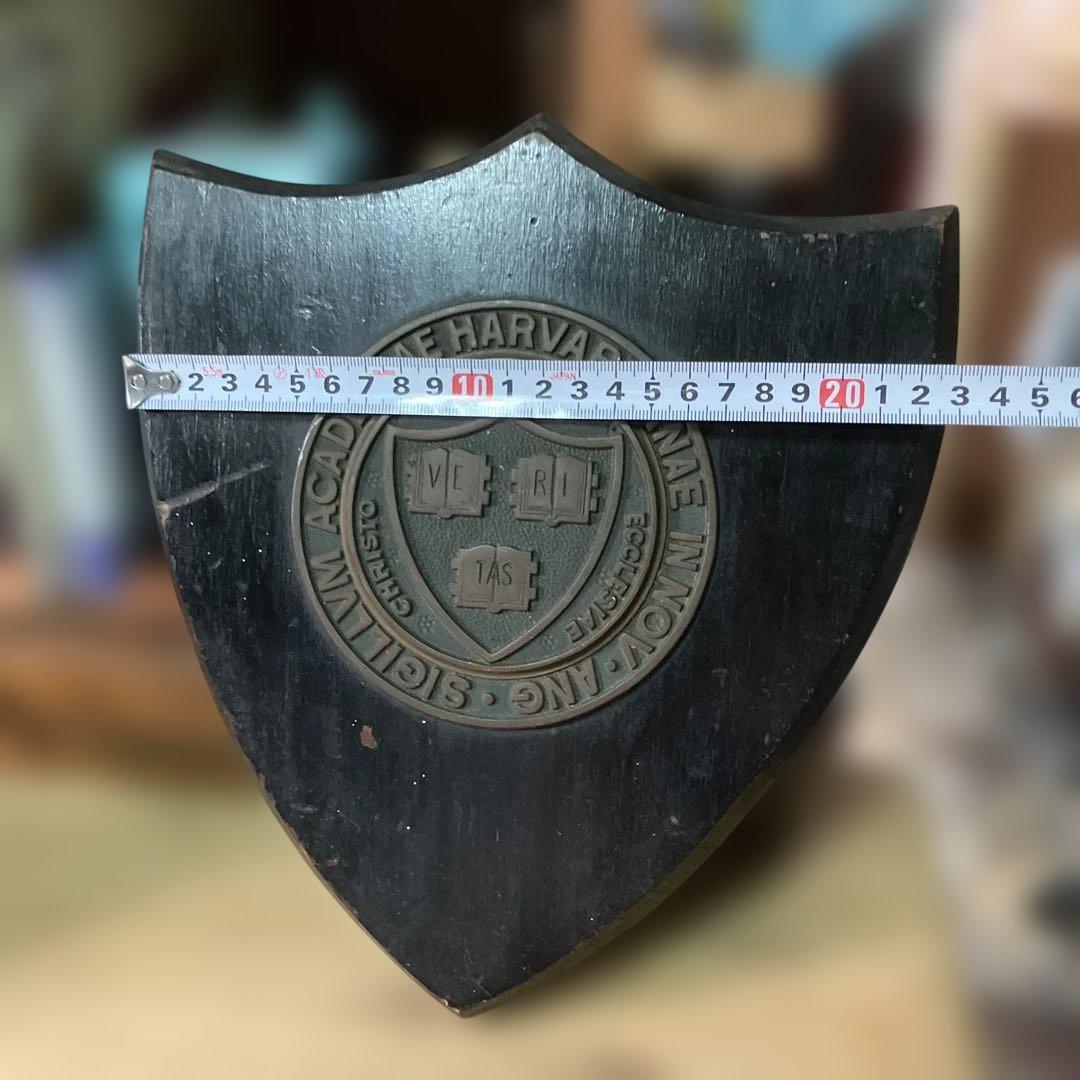 ハーバード大学　記念の盾　レトロ　Harvard University
