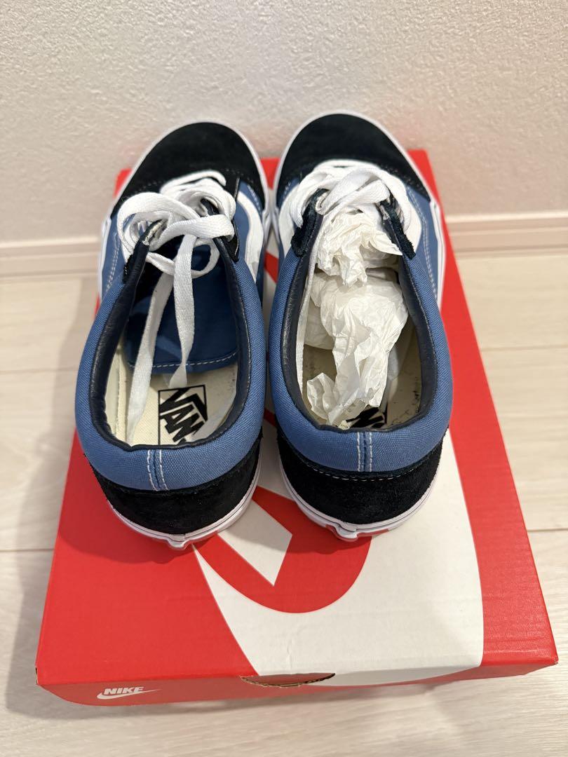 Vans スニーカー 青/黒 ローカット