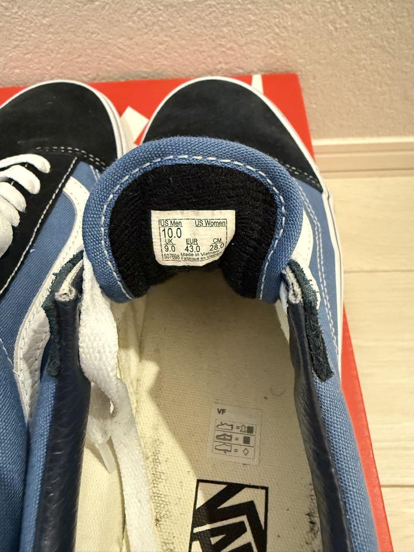 Vans スニーカー 青/黒 ローカット