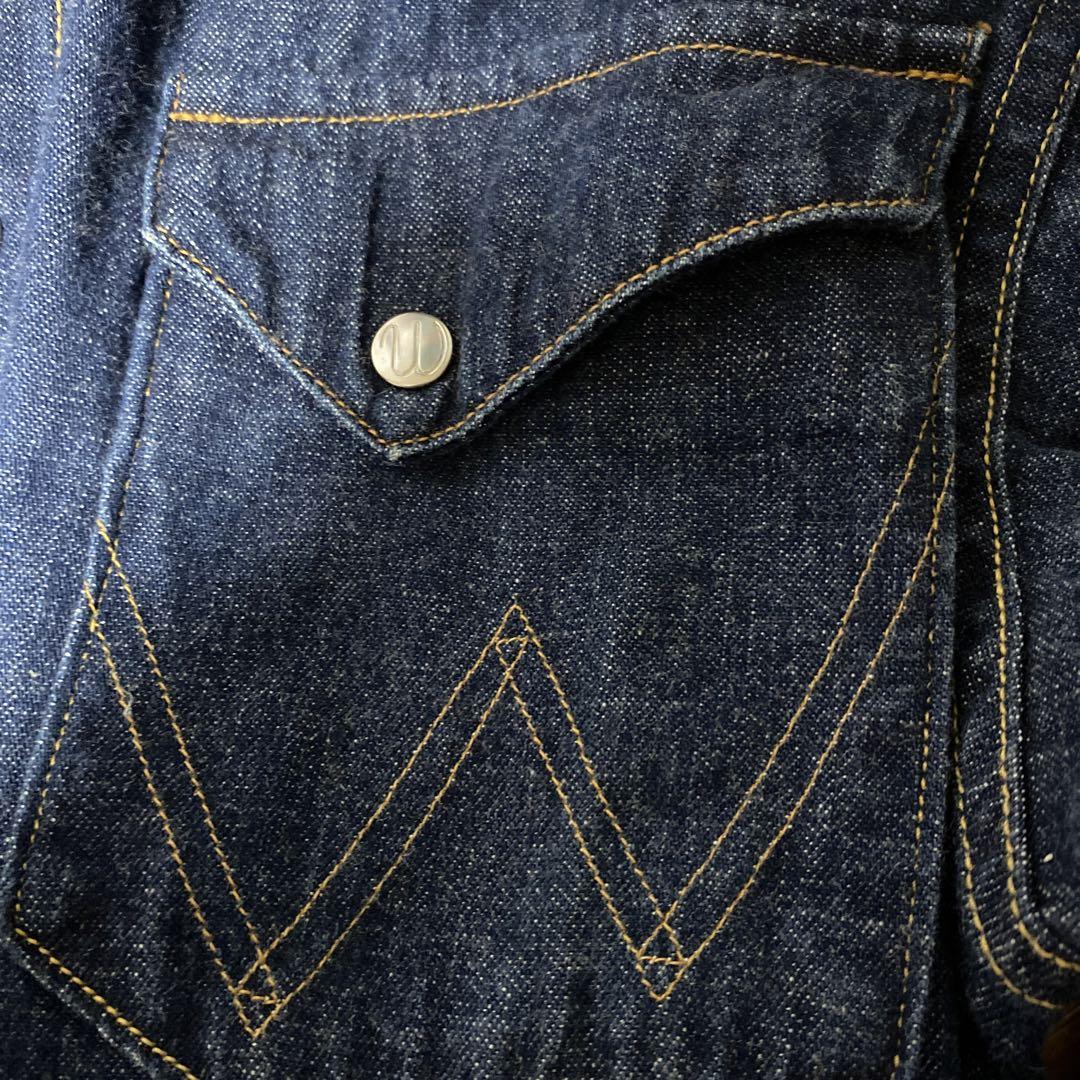 Wrangler リアルマッコイズ デニムシャツ ラングラー ヴィンテージ 復刻 Wrangler リアルマッコイズ デニムシャツ ラングラー