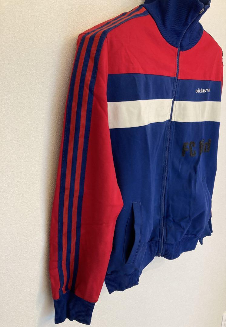 adidas ジャージ ジャケット アディダス　M 〜 L 古着 used