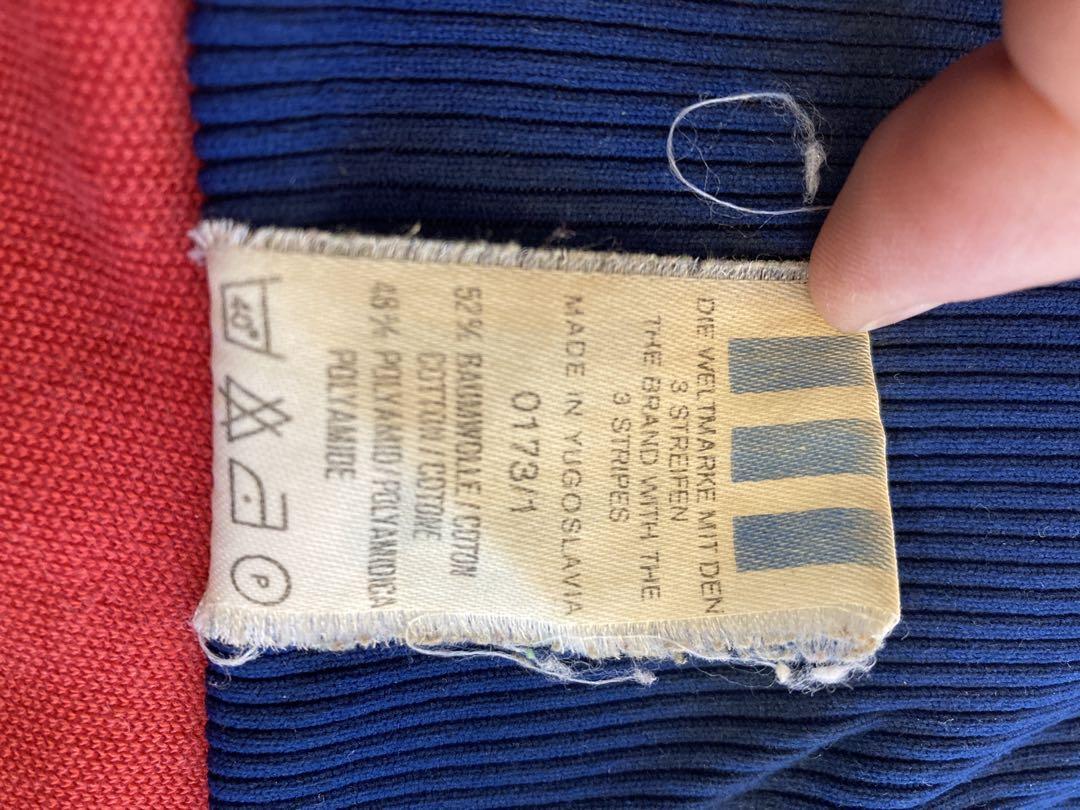 adidas ジャージ ジャケット アディダス　M 〜 L 古着 used