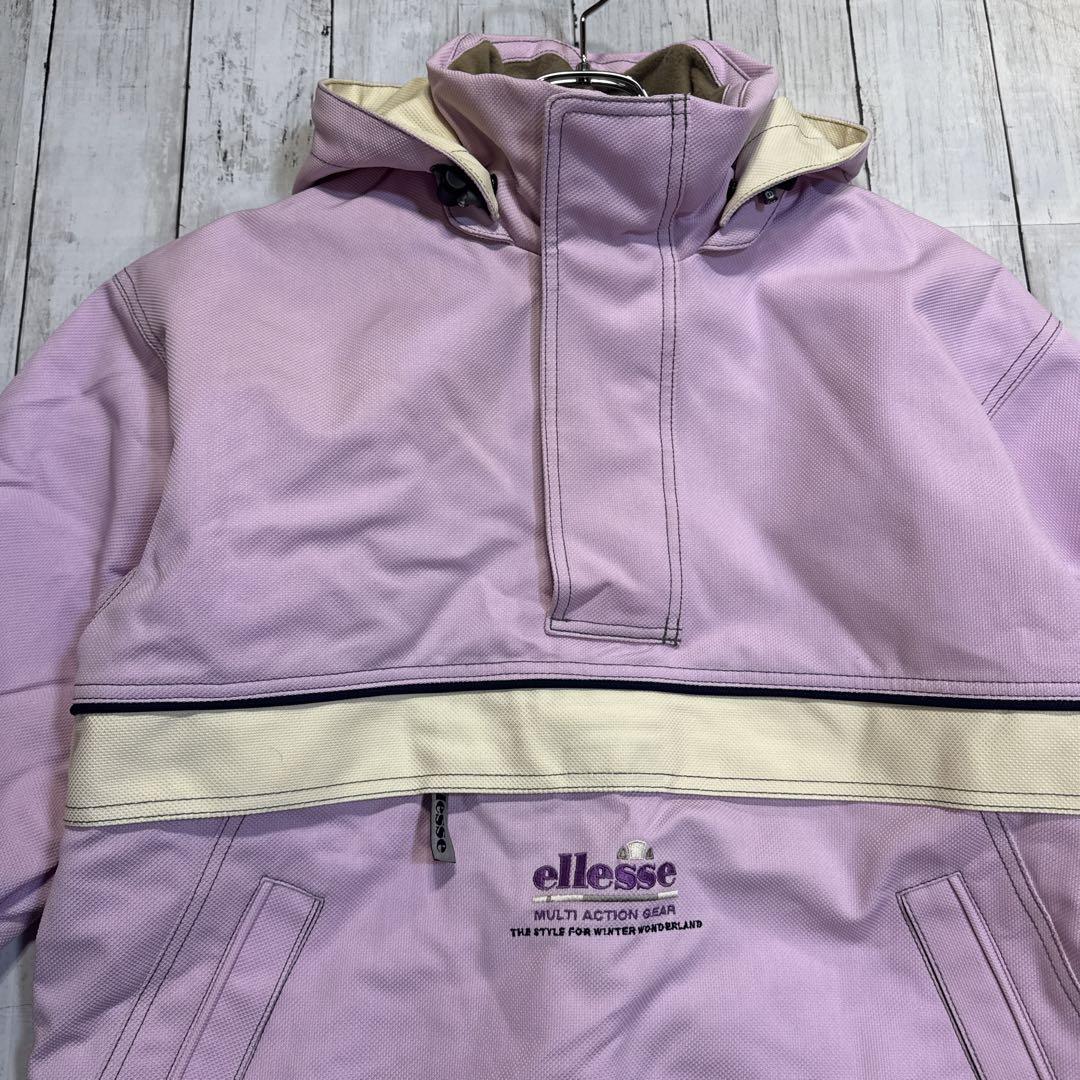エレッセ スノボ ウェア ジャケット スノー ウェア オーバー パープル 綺麗