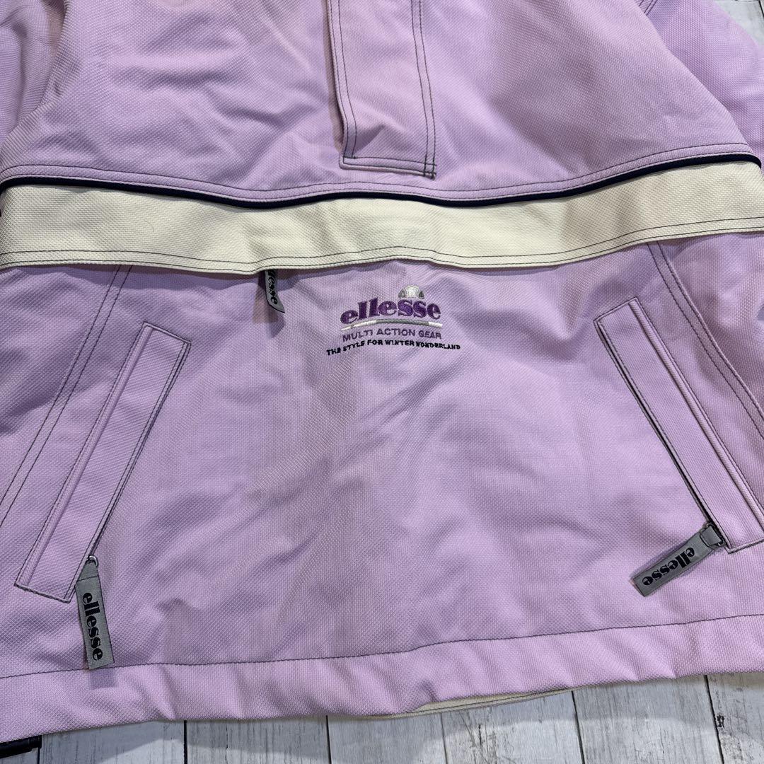 エレッセ スノボ ウェア ジャケット スノー ウェア オーバー パープル 綺麗