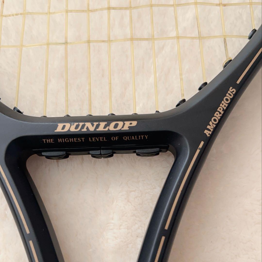 DUNLOP　ダンロップ　DP-30 AMORPHOUS　硬式テニスラケット　黒 激レア✨ダンロップ DP-30 AMORPHOUS 硬式テニスラケット 黒