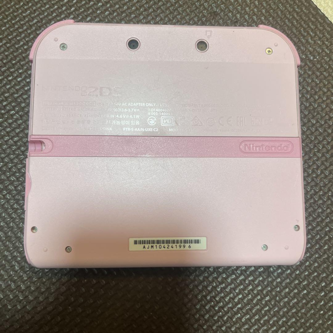 Nintendo 2dsピンク本体ジャンク3ds