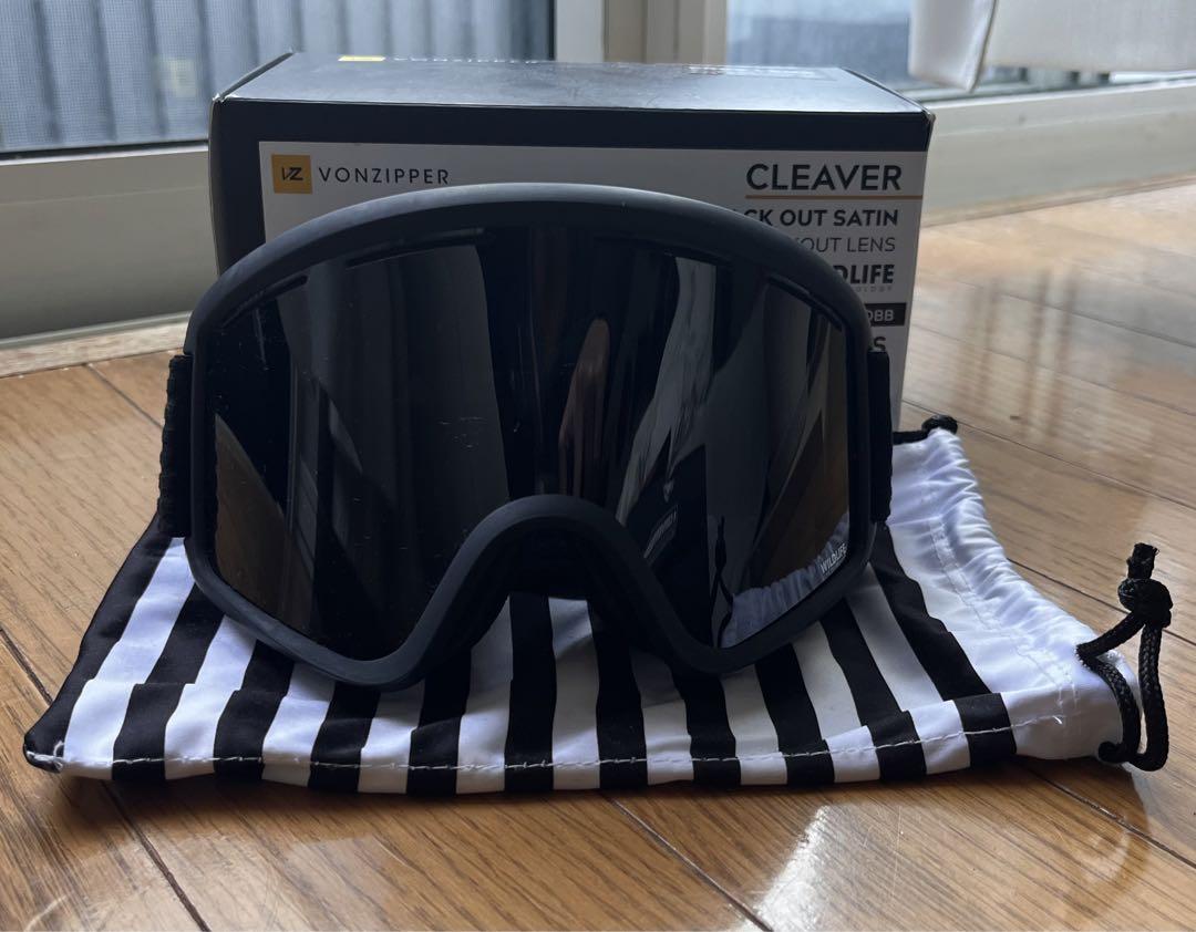 VONZIPPER CLEAVER ブラックアウトレンズ ゴーグル　スペア付