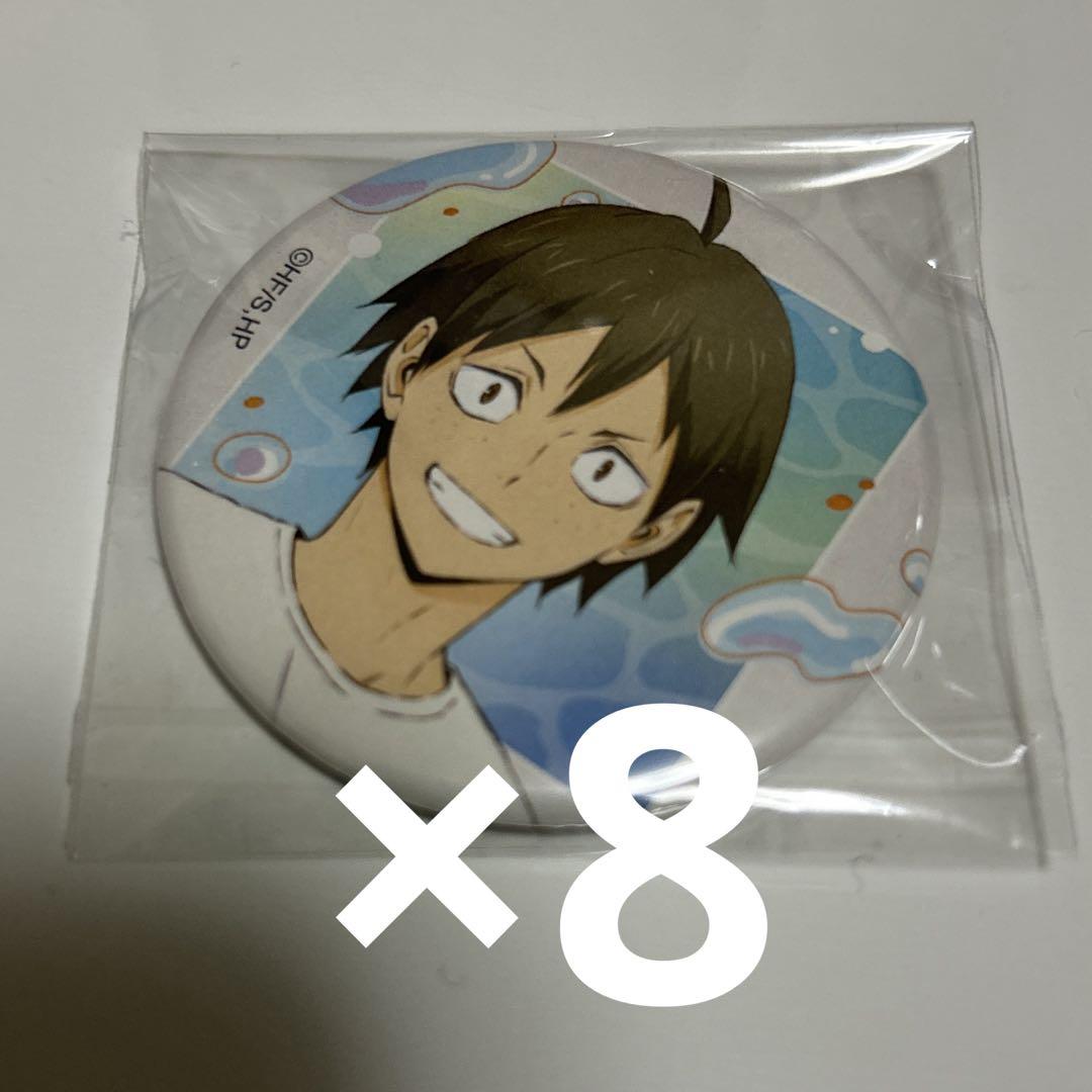 ハイキュー 水遊び 缶バッジ 山口忠 8点 - メルカリ