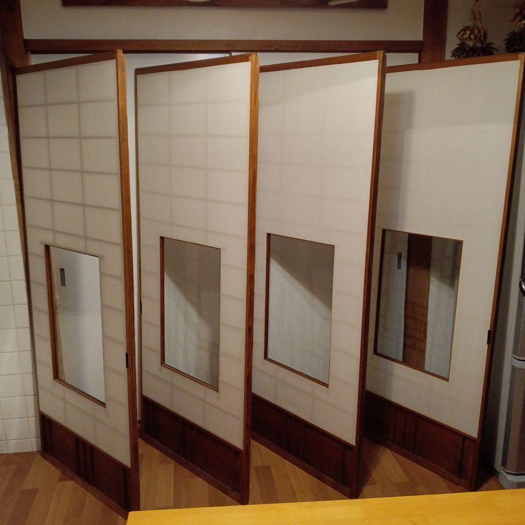 襖　アンティーク　美品