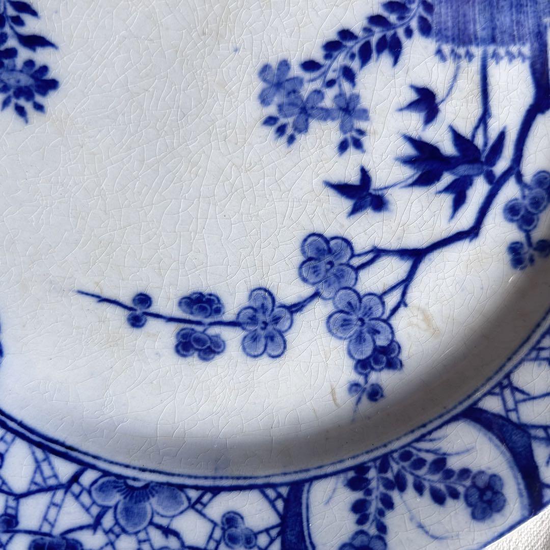 Japon Creil montereau フランス　アンティーク　　プレート
