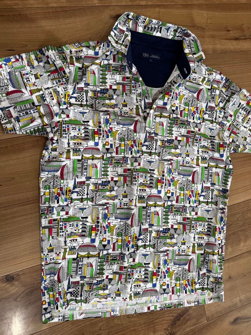 23区ゴルフ　半袖ポロシャツ　オンワード 5,605円