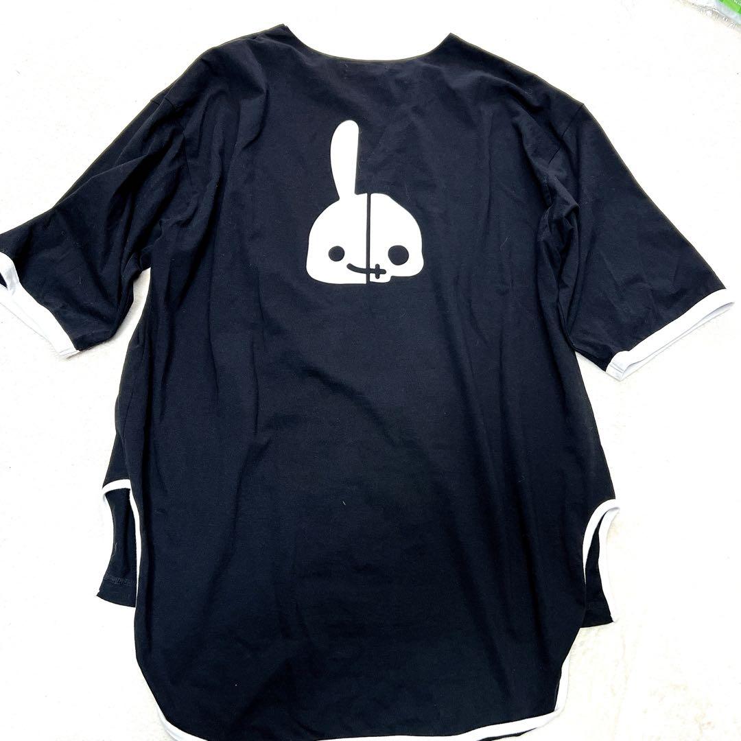 キューン CUNE 大きいサイズ 天竺トリム Tシャツ ビッグシルエット