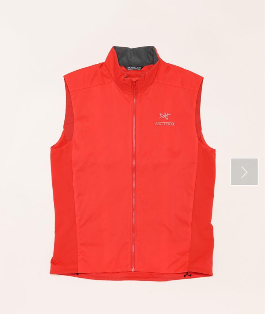 ARC\'TERYX Atom Vest Men\'s レッド ベスト 24AW