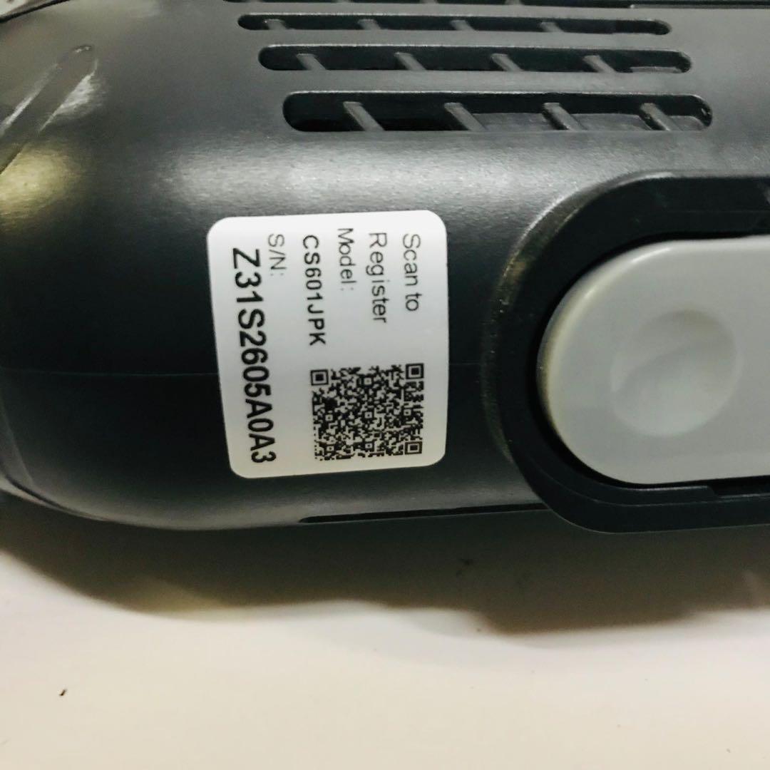 ★SHARK CS601JBK コードレス掃除機 シャーク 充電アダプター付き