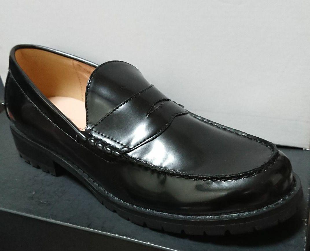 未使用 MICHEL KLEIN ミッシェルクラン ローファー シューズ 紳士靴