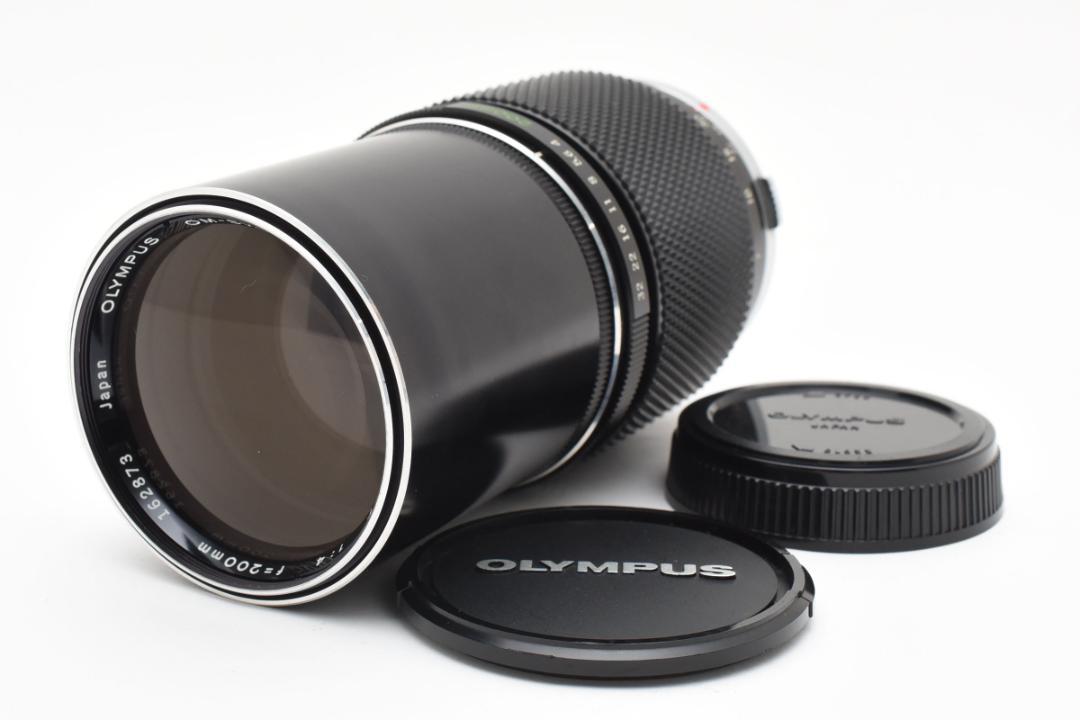 美品 OLYMPUS AUTO-T 200mm f/4 8,691円