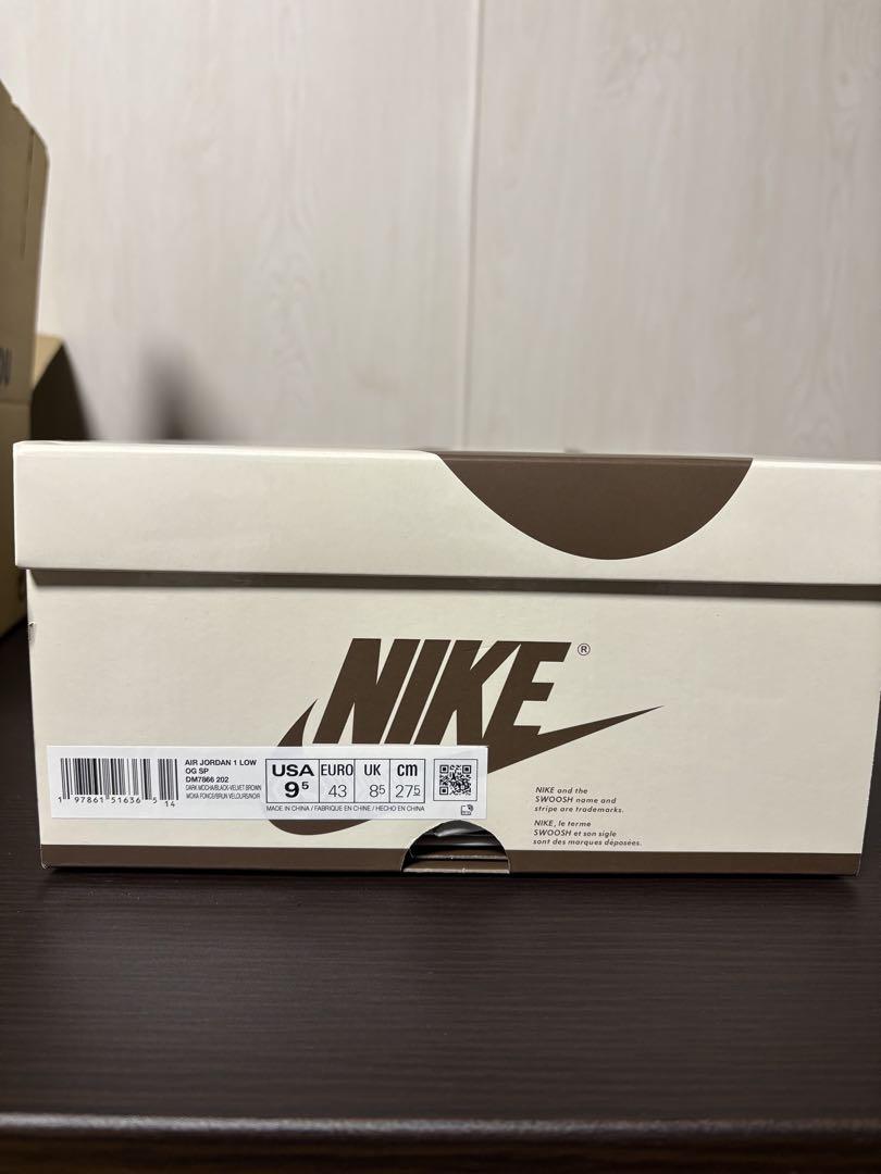 Travis Scott×Nike Air Jordan 1 low OG SP