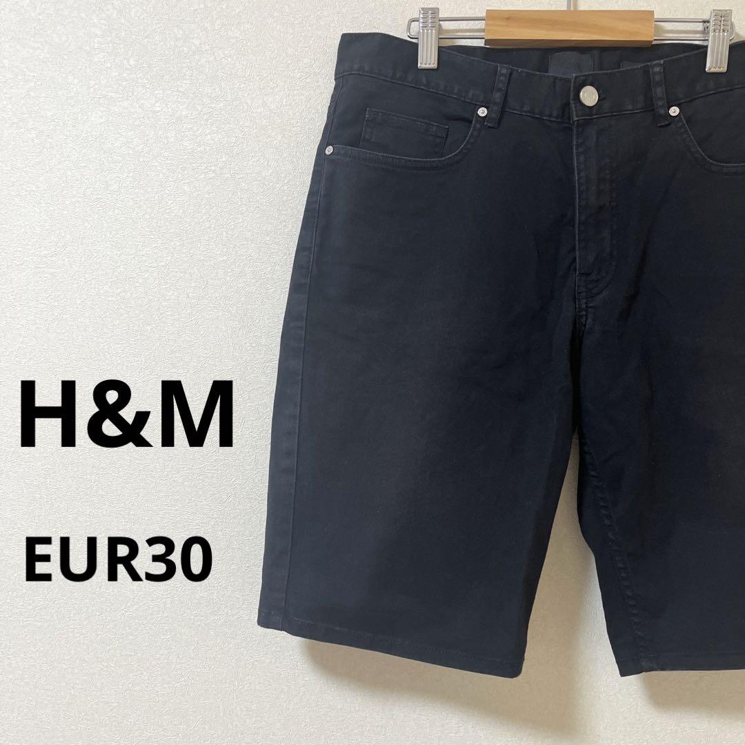 人気の製品 HM ショート丈 パンツ ストレッチ カジュアル シンプル