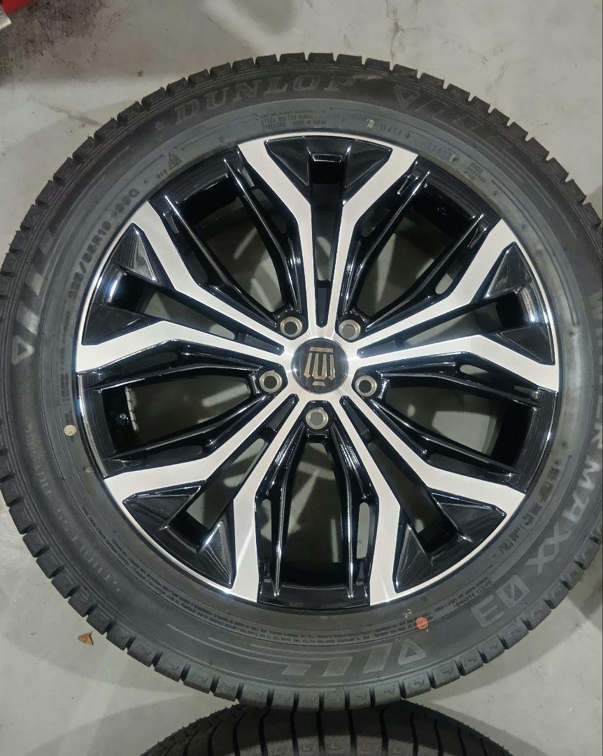 クラウンクロスオーバー　冬タイヤ225/55R19 タイヤ・ホイールセット　４本