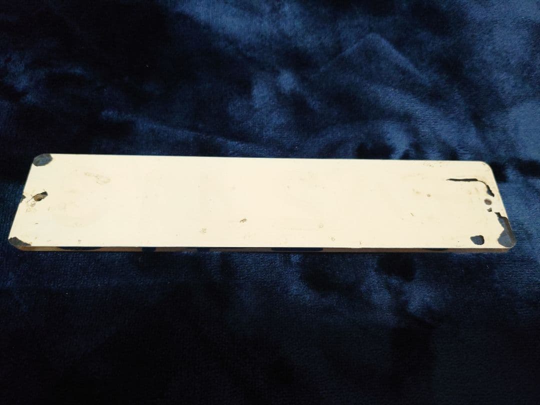 鉄道部品 車内車号板 東武2000系 鉄道部品 車内車号板 東武2000系