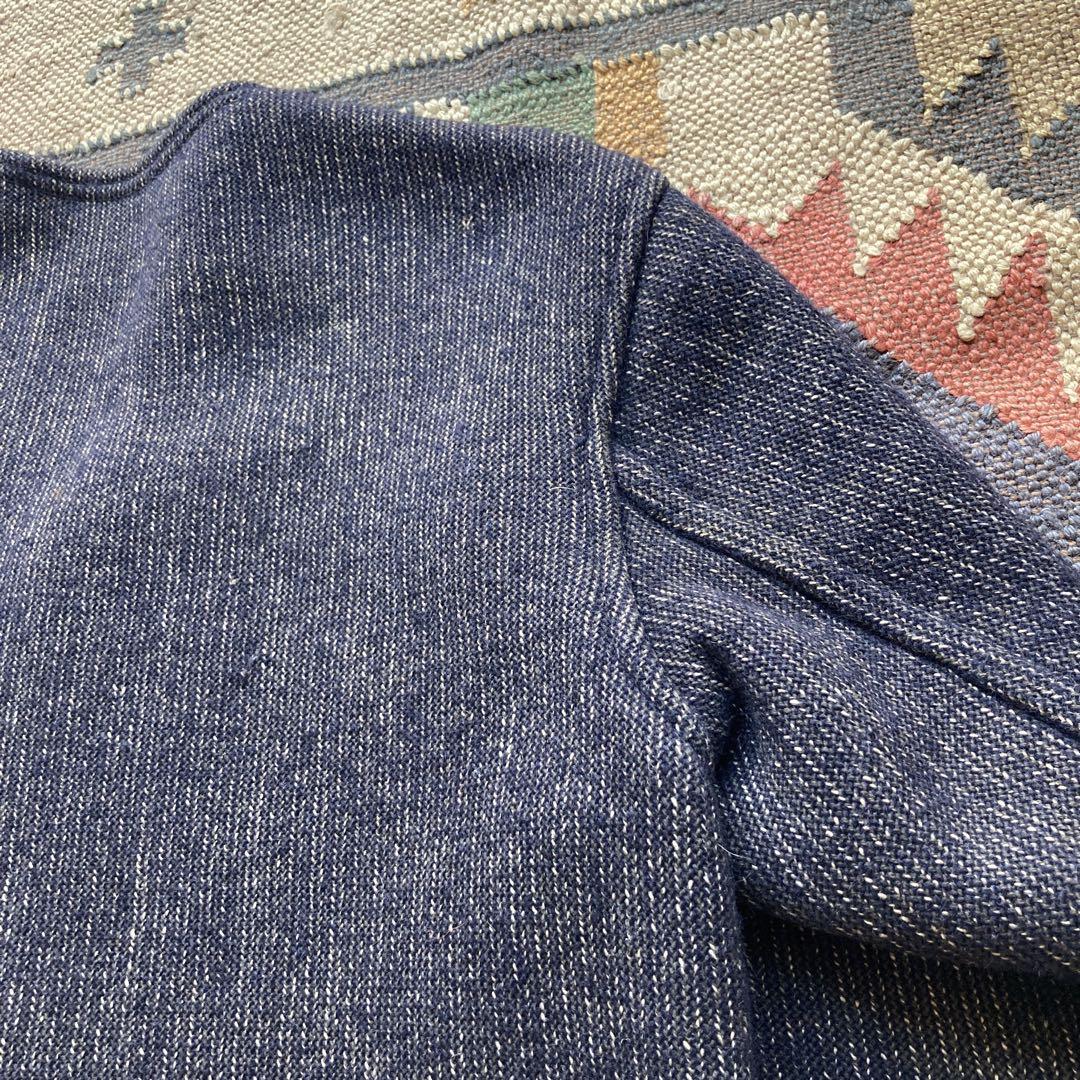40s ブラウンズビーチ ノーカラー ジャケット カーディガン 30s 50s