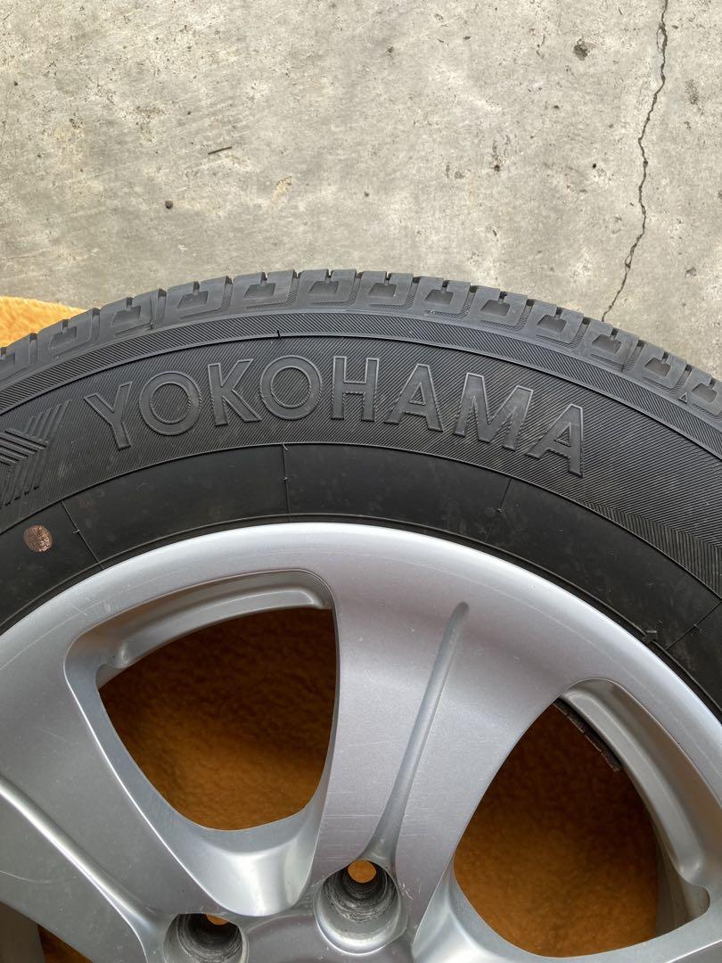 送料無料　パジェロミニ　社外アルミホイール　溝ありタイヤ付き