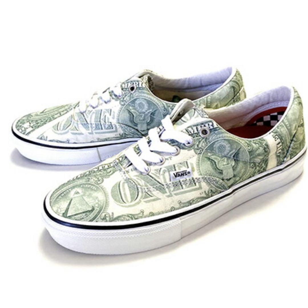 Supreme × Vans Dollar Era Green 27cm