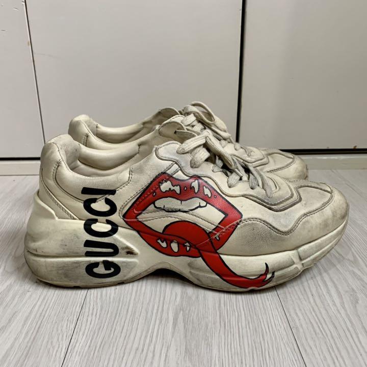 豊富な即納 GUCCI メンズマウス ダメージスニーカー oZpjI-m77974777519 人気SALEお買い得