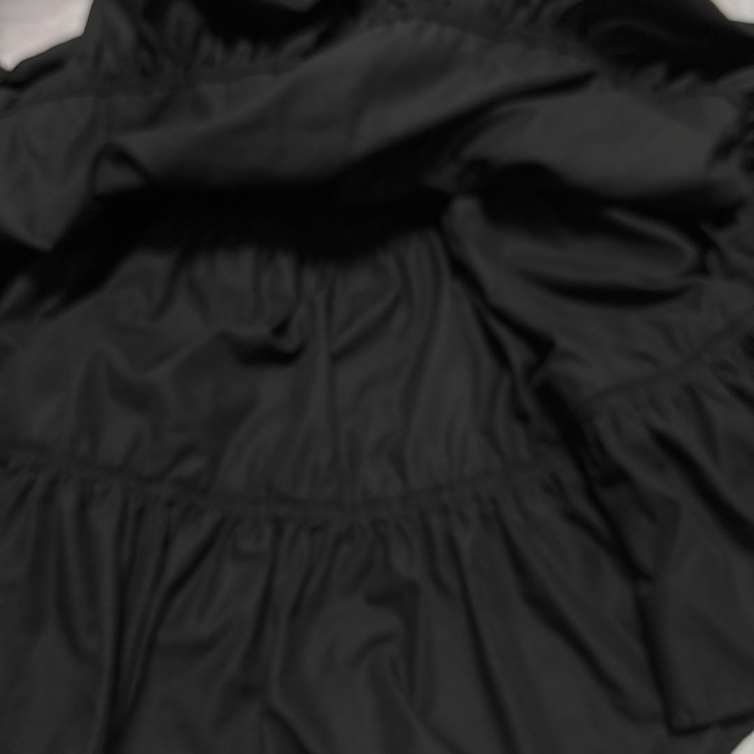 【美品】BODYLINE ゴスロリ ワンピース 黒 フリル レース ロリータ M