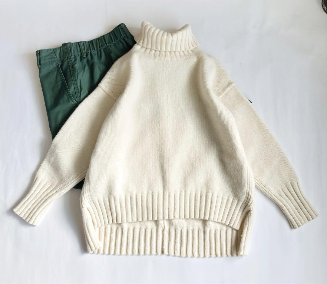 セール】 ウールカシミヤ ハイネックプルオーバー （ニット