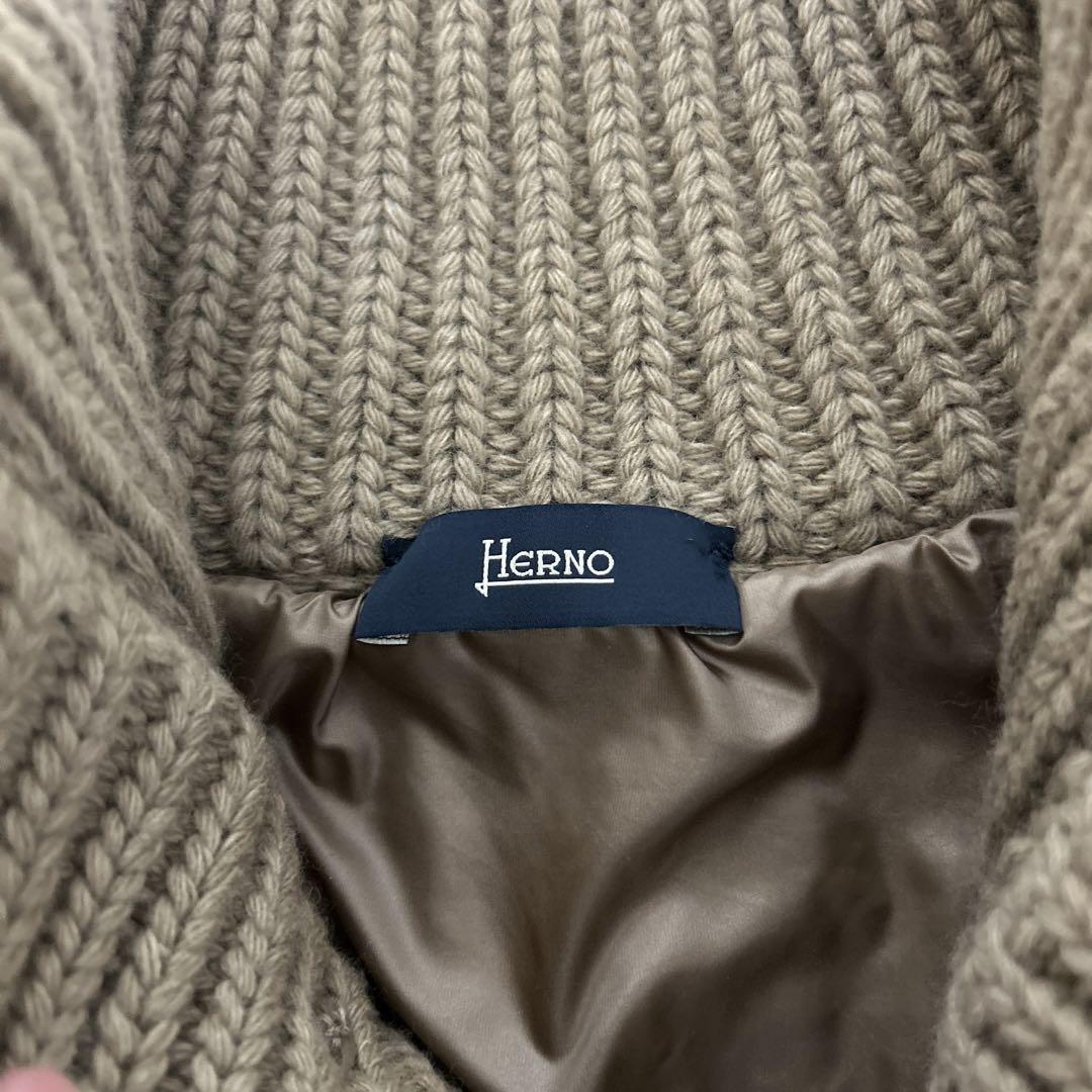 新品未使用　HERNO   切替　ダウン　ヘルノ