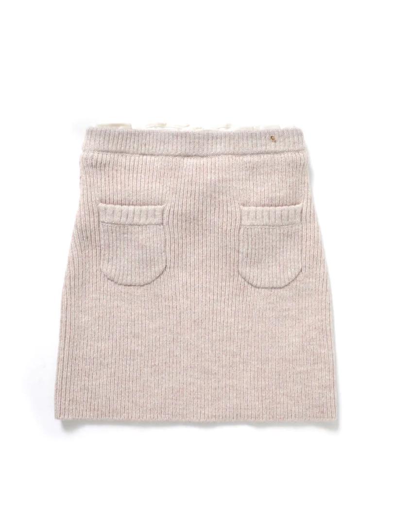 ANDMARY Rebecca knit mini skirt 新品