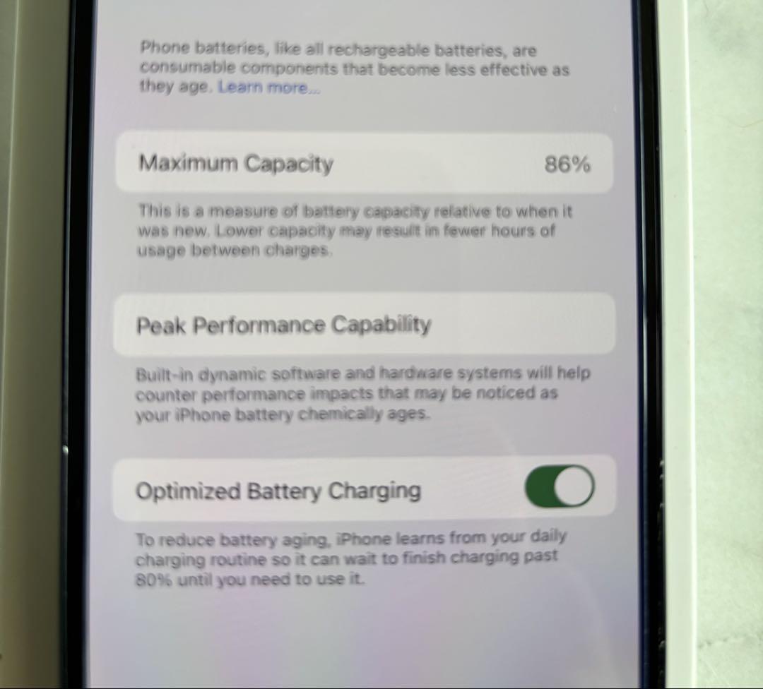 Apple iPhone 12 本体 SIMフリー 黒 86% 箱 充電ケーブル 携帯