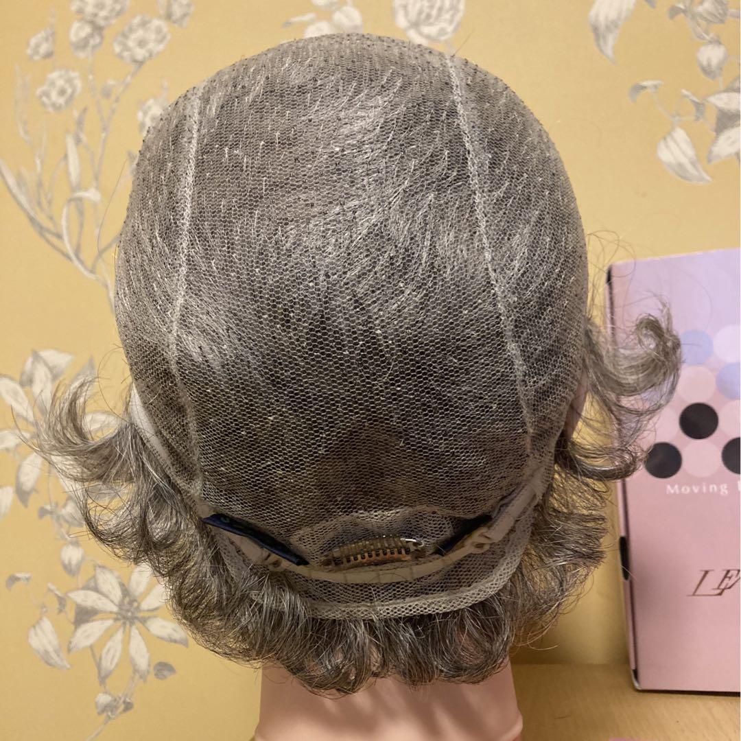 レオンカ グレーヘアー 白髪 ウィッグ かつら コスプレ レディース