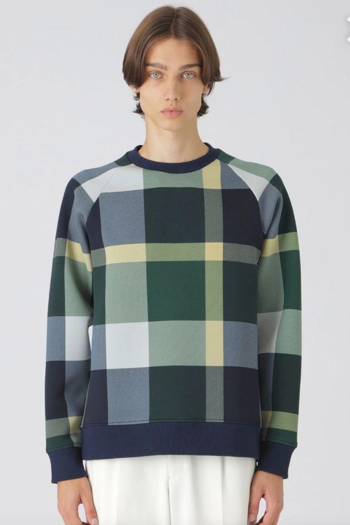 ブラックレーベルクレストブリッジ ブラックウォッチCBチェック スウェットシャツ 21,500円
