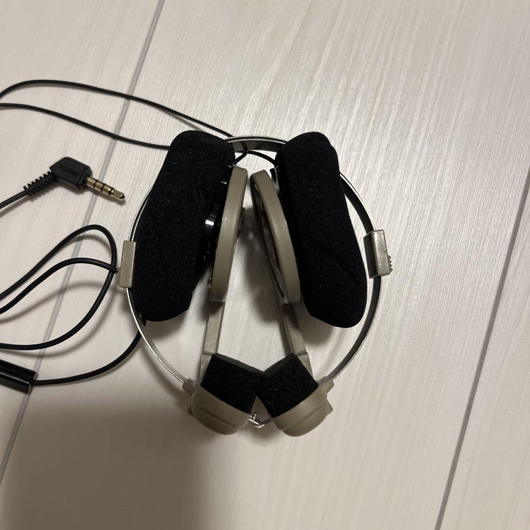 KOSS Pro4AA 有線ヘッドホン 収納ケース(2個) イヤーパッド変更済