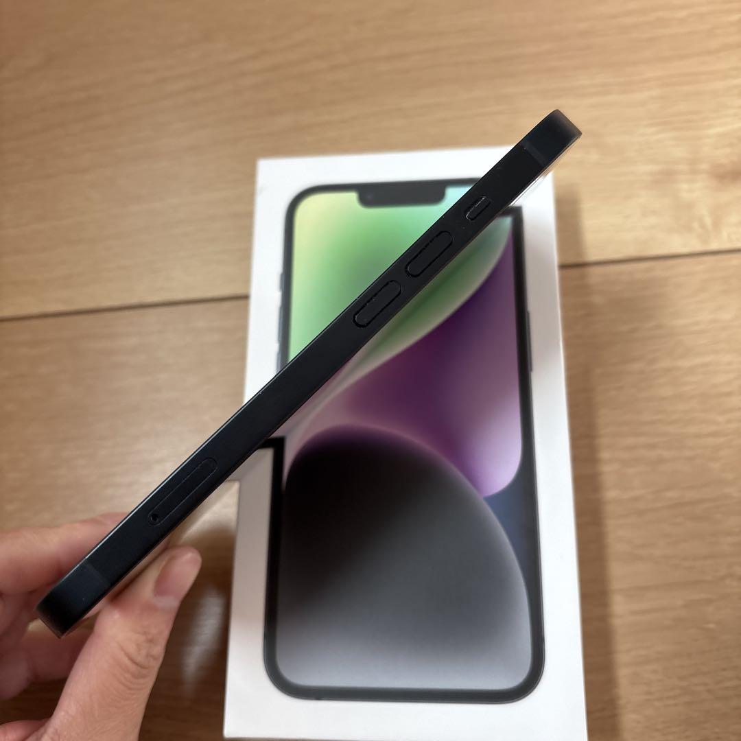 【美品】iPhone 14 ブラック 128GB SIMフリー
