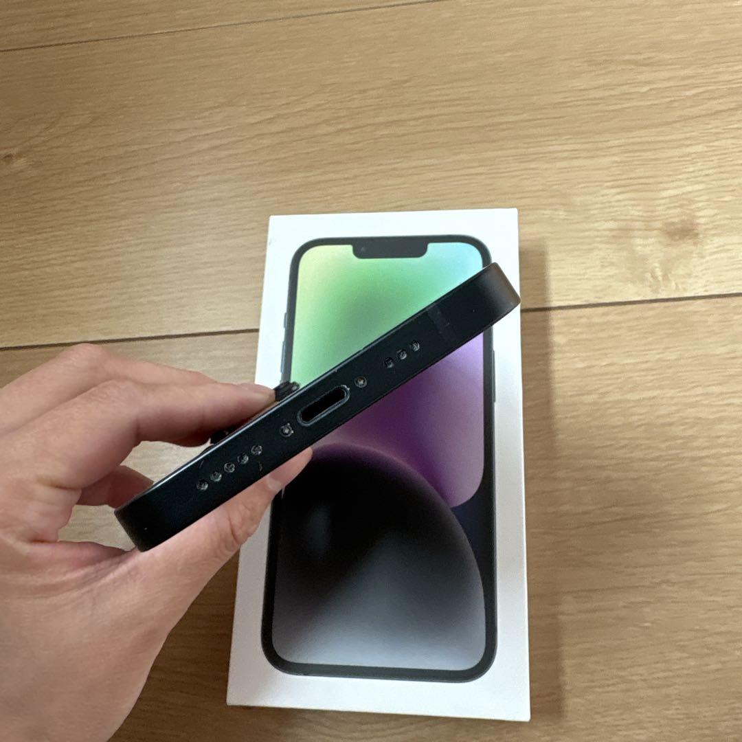 【美品】iPhone 14 ブラック 128GB SIMフリー