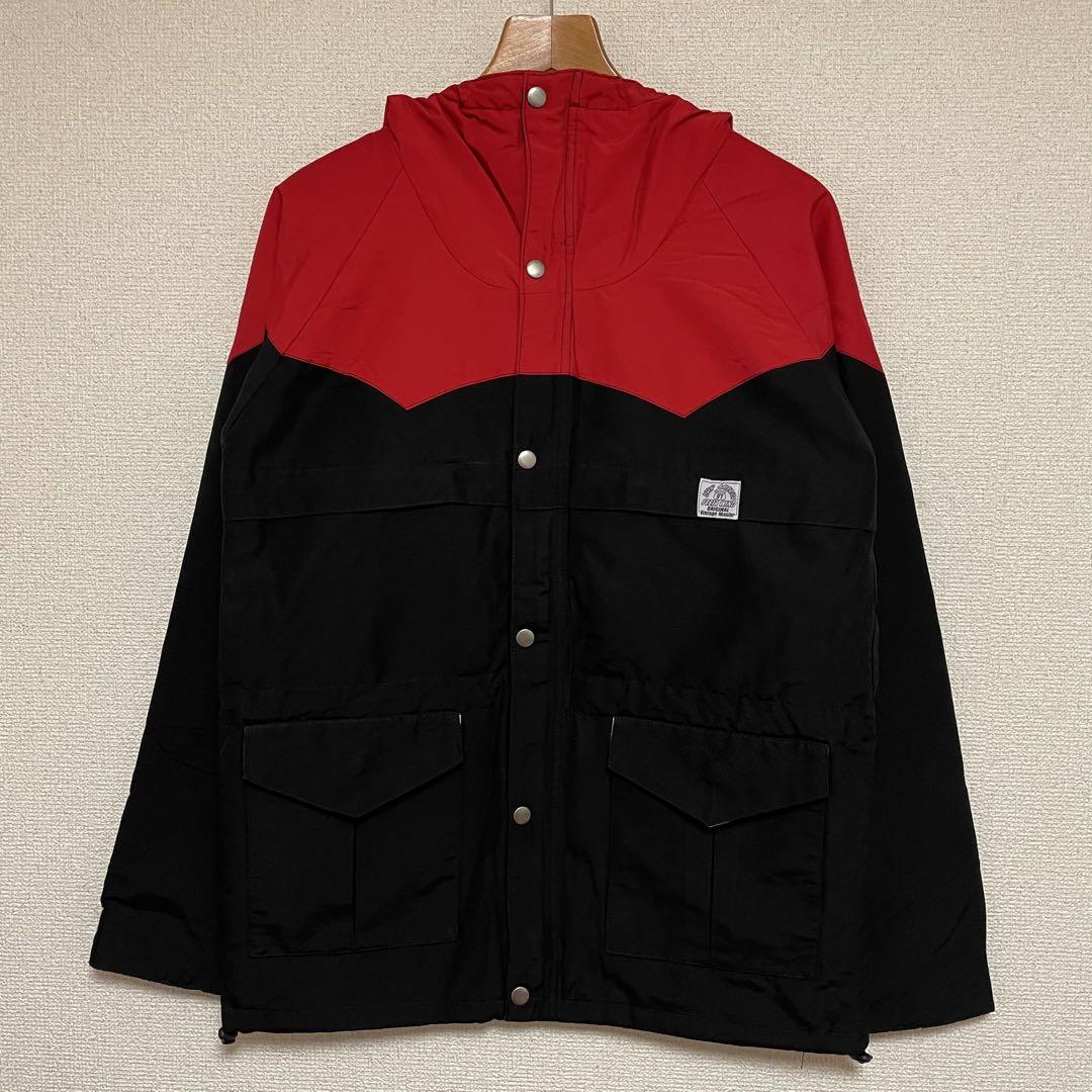 新品 HOUSTON×Livin America コラボ マウンテンパーカー L